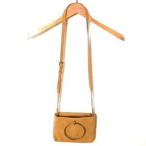 Universal Thread Company Tan Bracelet Crossbody Bag